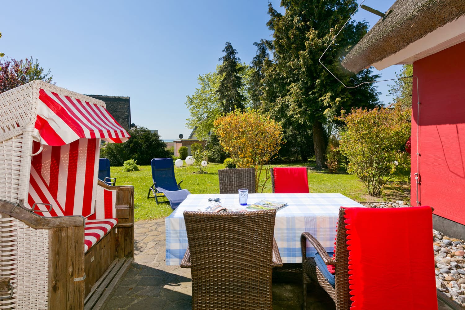 Terrasse mit Meerblick